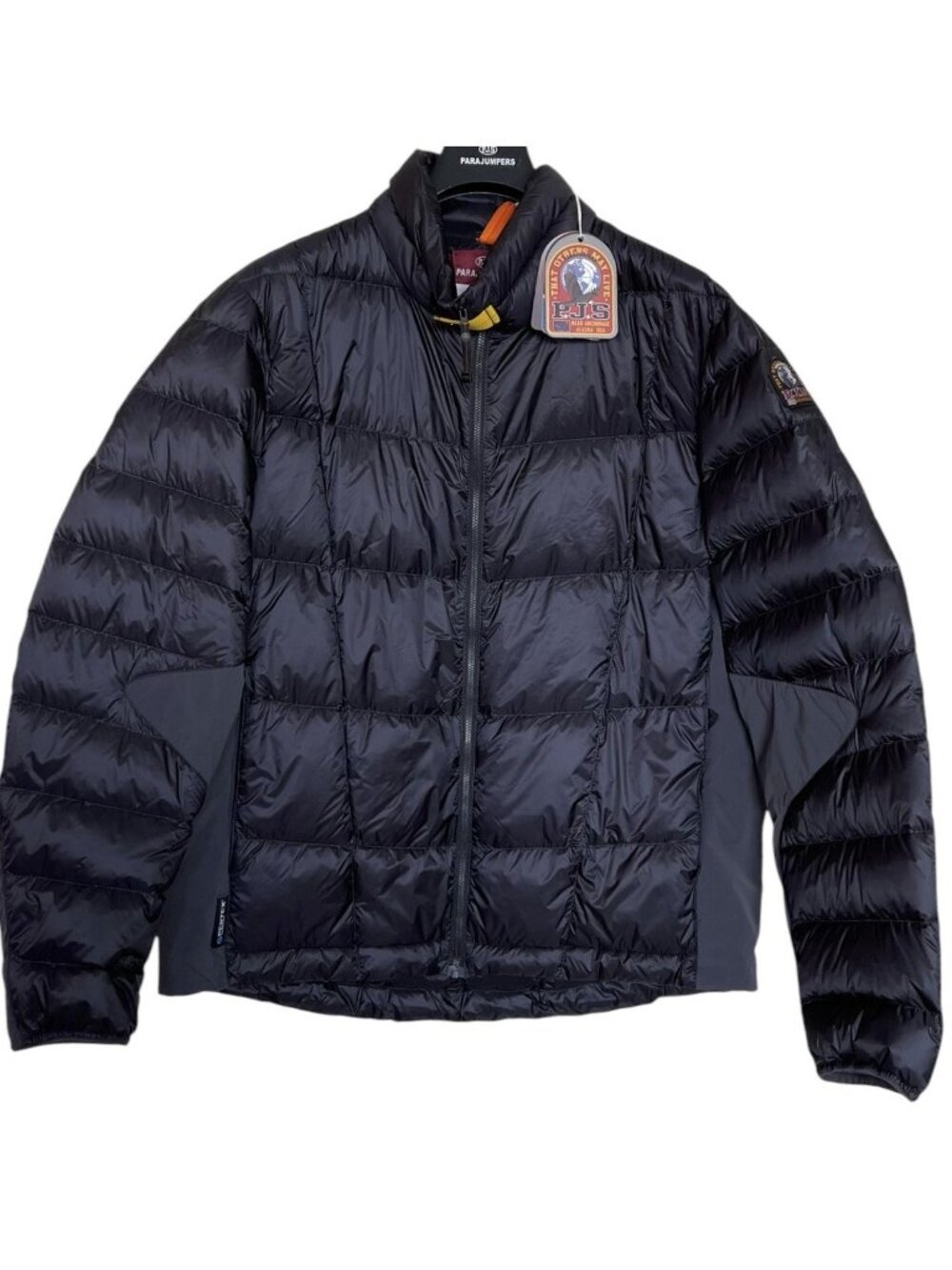 Parajumpers Puffer Jacket Men’s Size XXL Black Featherweight Full Zip Down